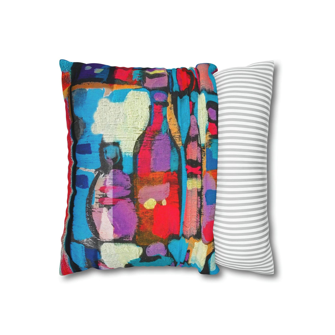 Decorative Throw Pillow Cover - Sutileza Smooth Abstract Pattern
