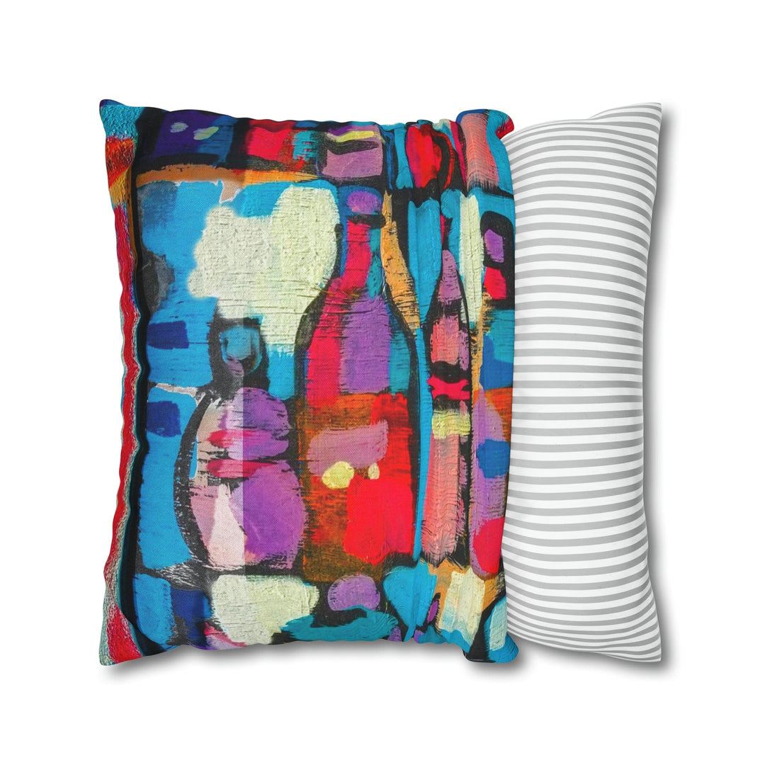 Decorative Throw Pillow Cover - Sutileza Smooth Abstract Pattern