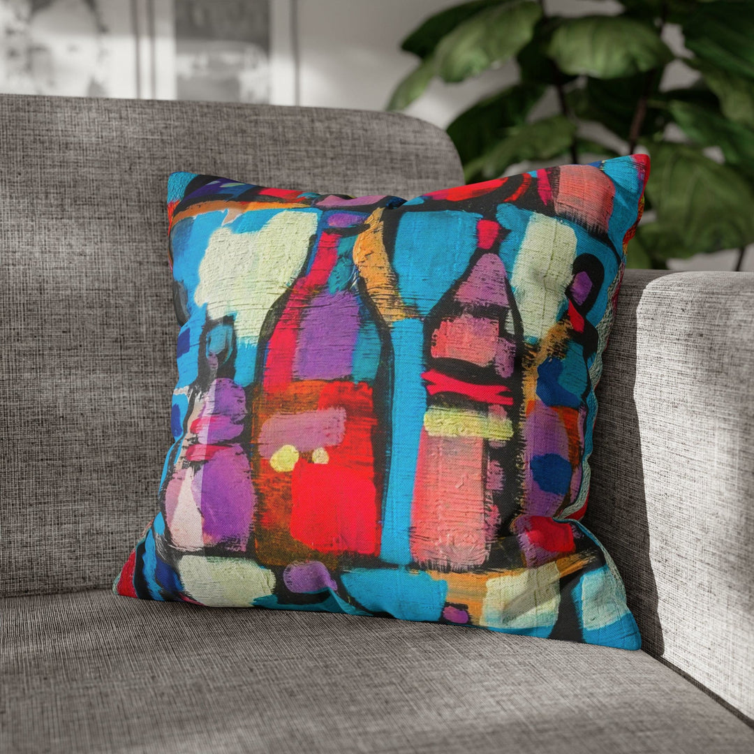 Decorative Throw Pillow Cover - Sutileza Smooth Abstract Pattern