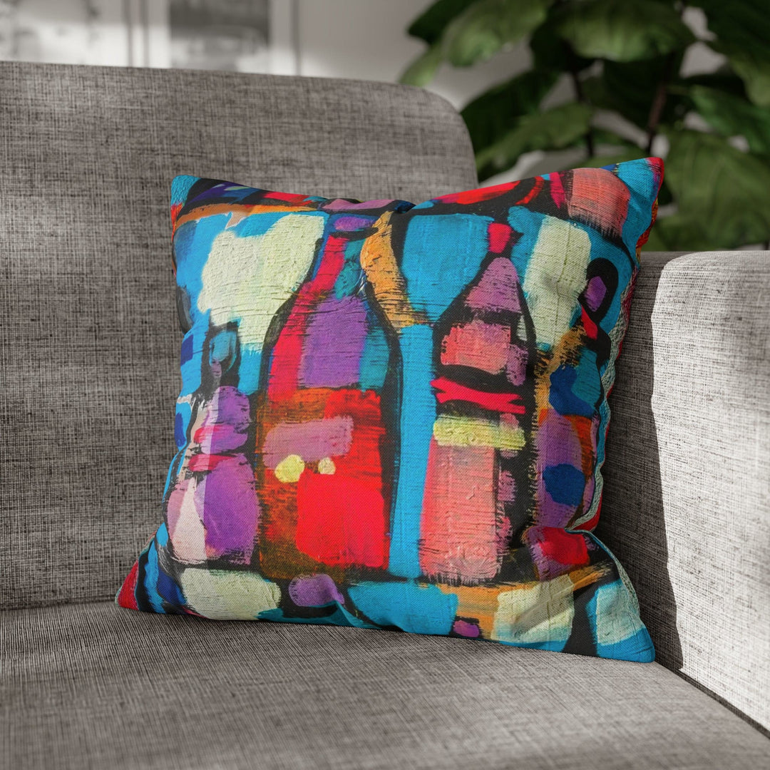 Decorative Throw Pillow Cover - Sutileza Smooth Abstract Pattern