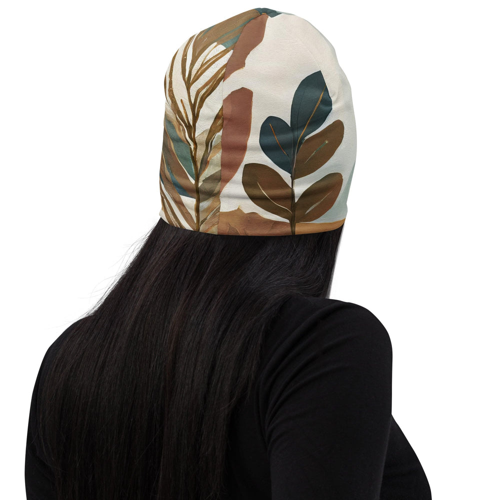 Double-layered Beanie Hat Boho Style Print 6 - Unisex | Beanie Hats