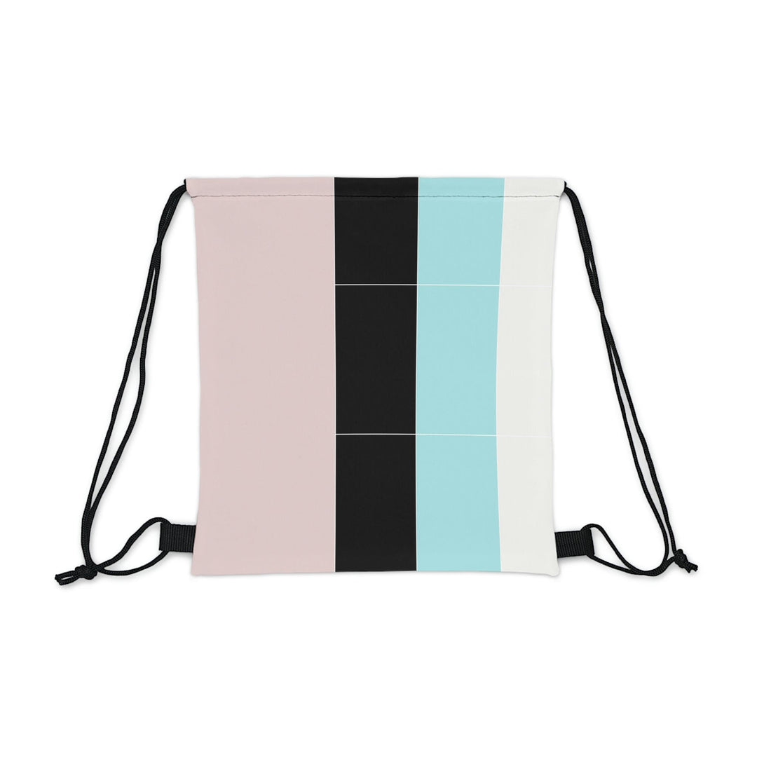 Drawstring Bag Pastel Colorblock S2 - Bags | Drawstring