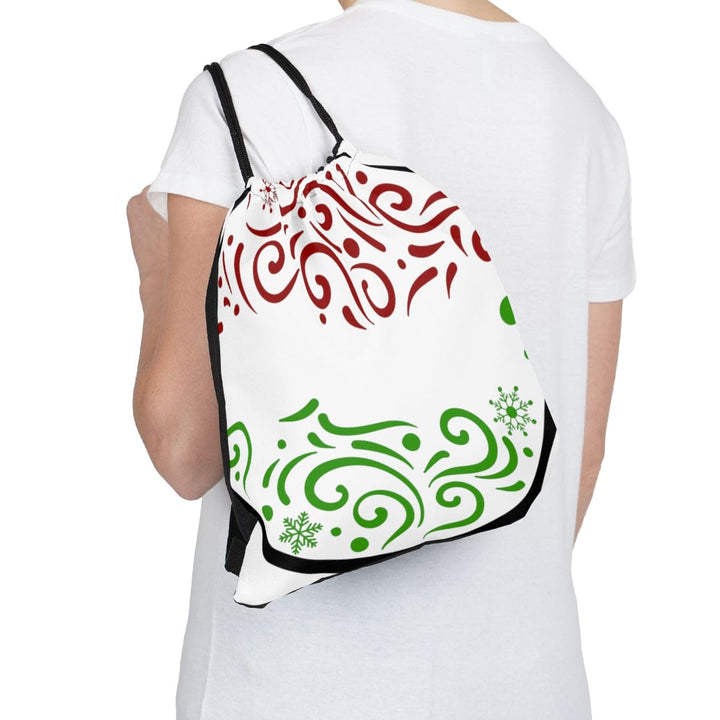 Drawstring Bag Swirl Pattern - Bags | Backpacks