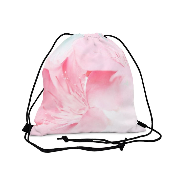 Drawstring Bag Pink Flower Bloom Peaceful Spring Nature - Bags | Drawstring