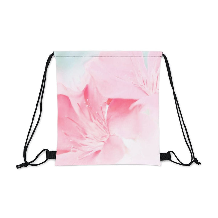 Drawstring Bag Pink Flower Bloom Peaceful Spring Nature - Bags | Drawstring