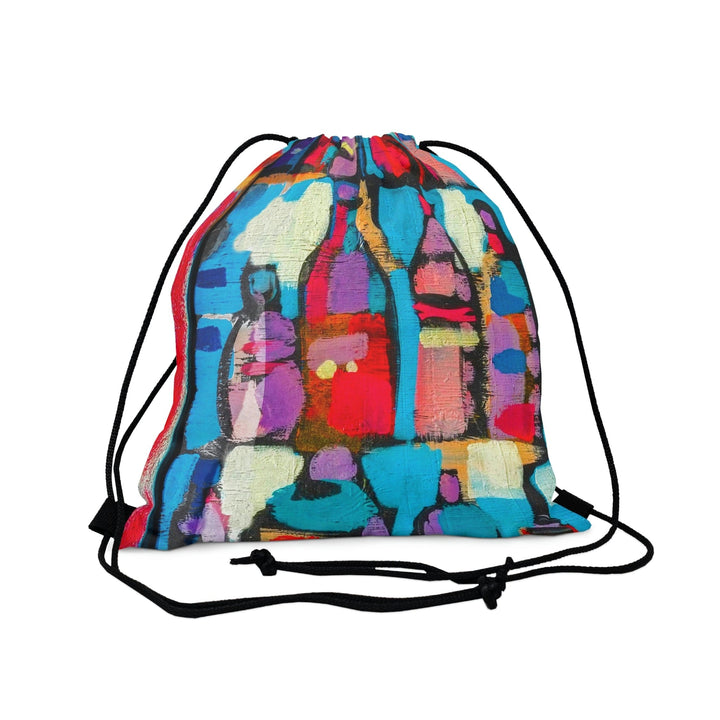 Drawstring Bag Sutileza Smooth Colorful Abstract Print - Bags | Drawstring