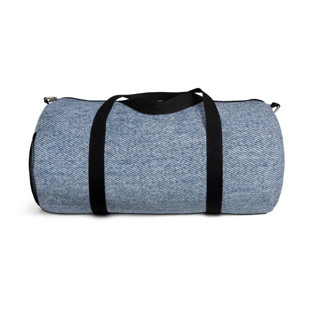 Duffel Bag Carry on Luggage Blue Denim - Bags | Duffel Bags