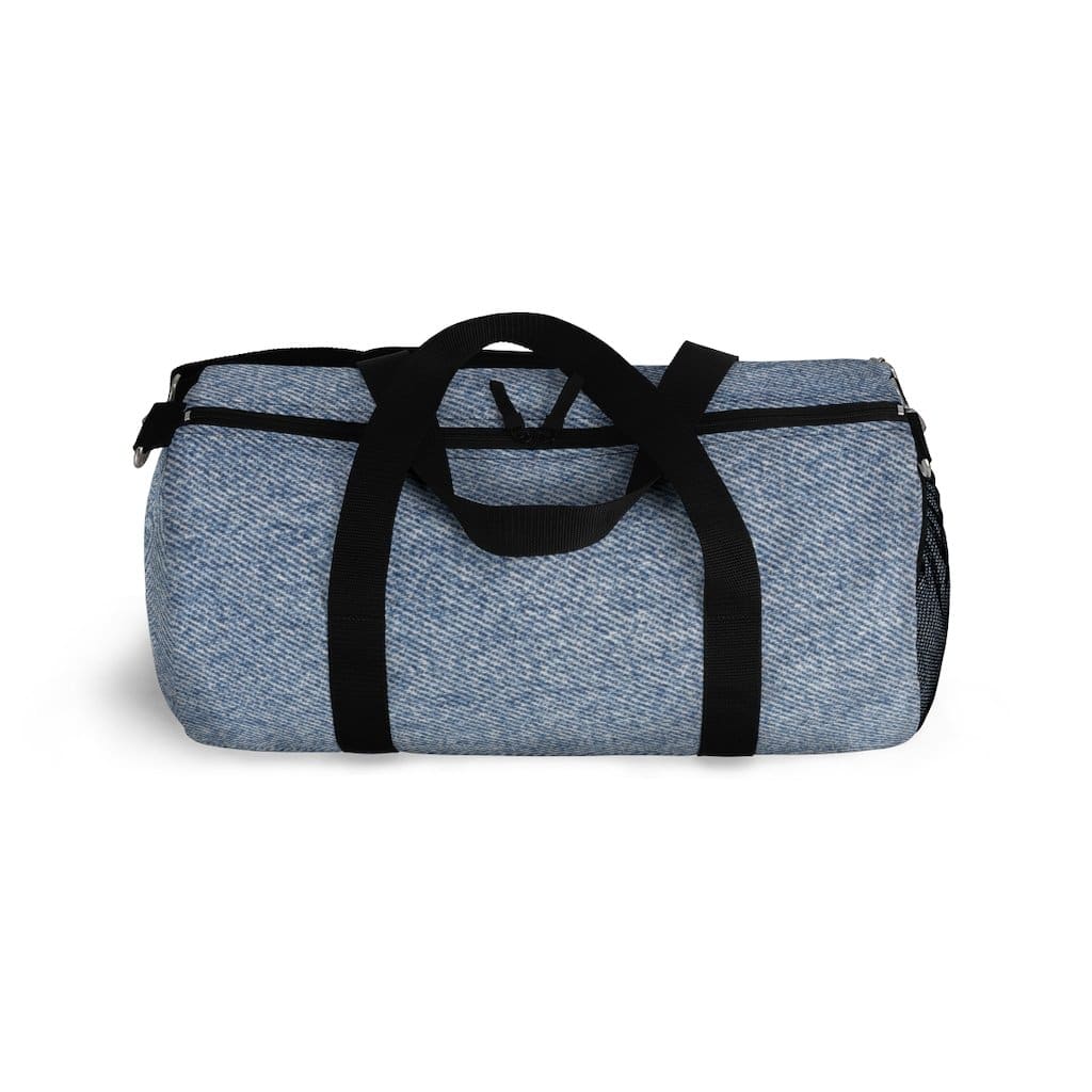 Duffel Bag Carry on Luggage Blue Denim - Bags | Duffel Bags