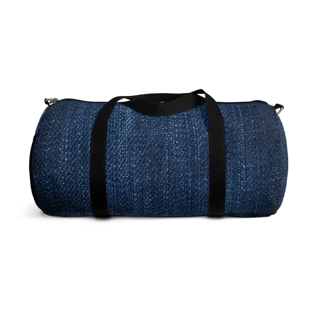 Duffel Bag Carry on Luggage Dark Blue Denim - Bags | Duffel Bags