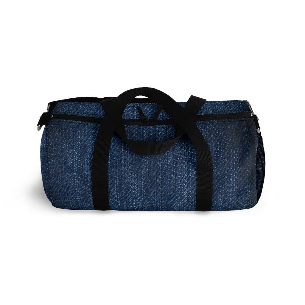 Duffel Bag Carry on Luggage Dark Blue Denim - Bags | Duffel Bags