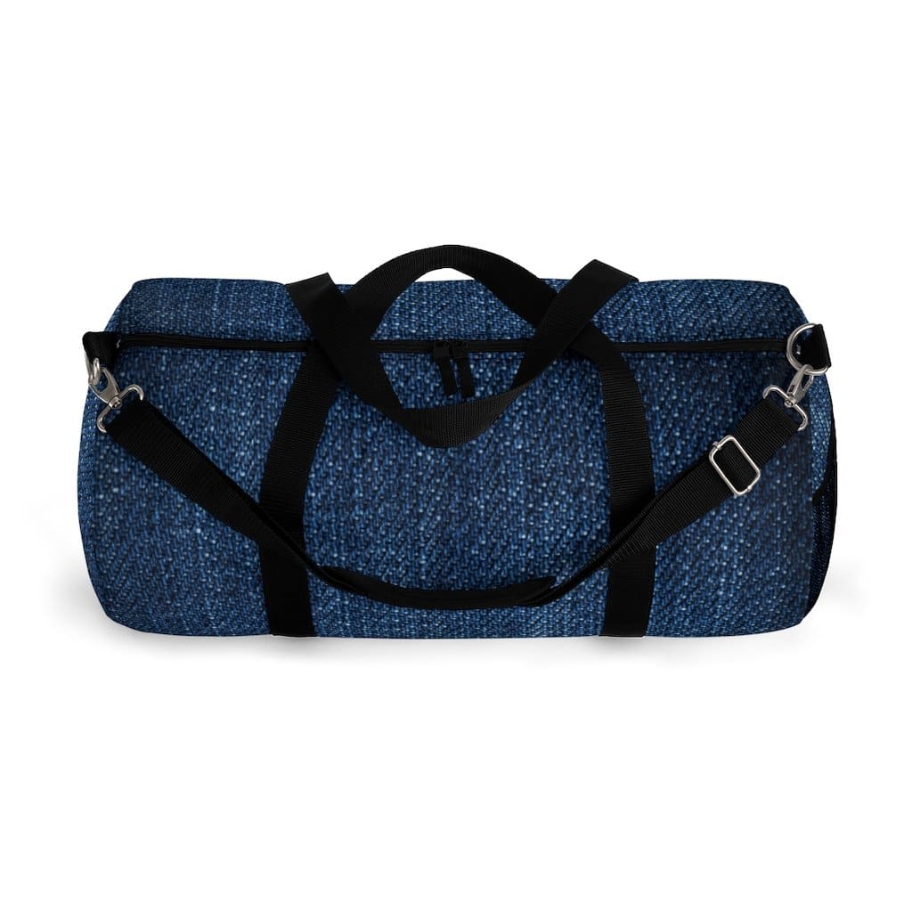 Duffel Bag Carry on Luggage Dark Blue Denim - Bags | Duffel Bags