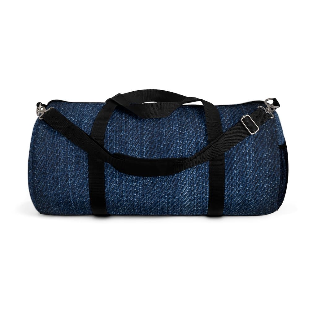 Duffel Bag Carry on Luggage Dark Blue Denim - Bags | Duffel Bags