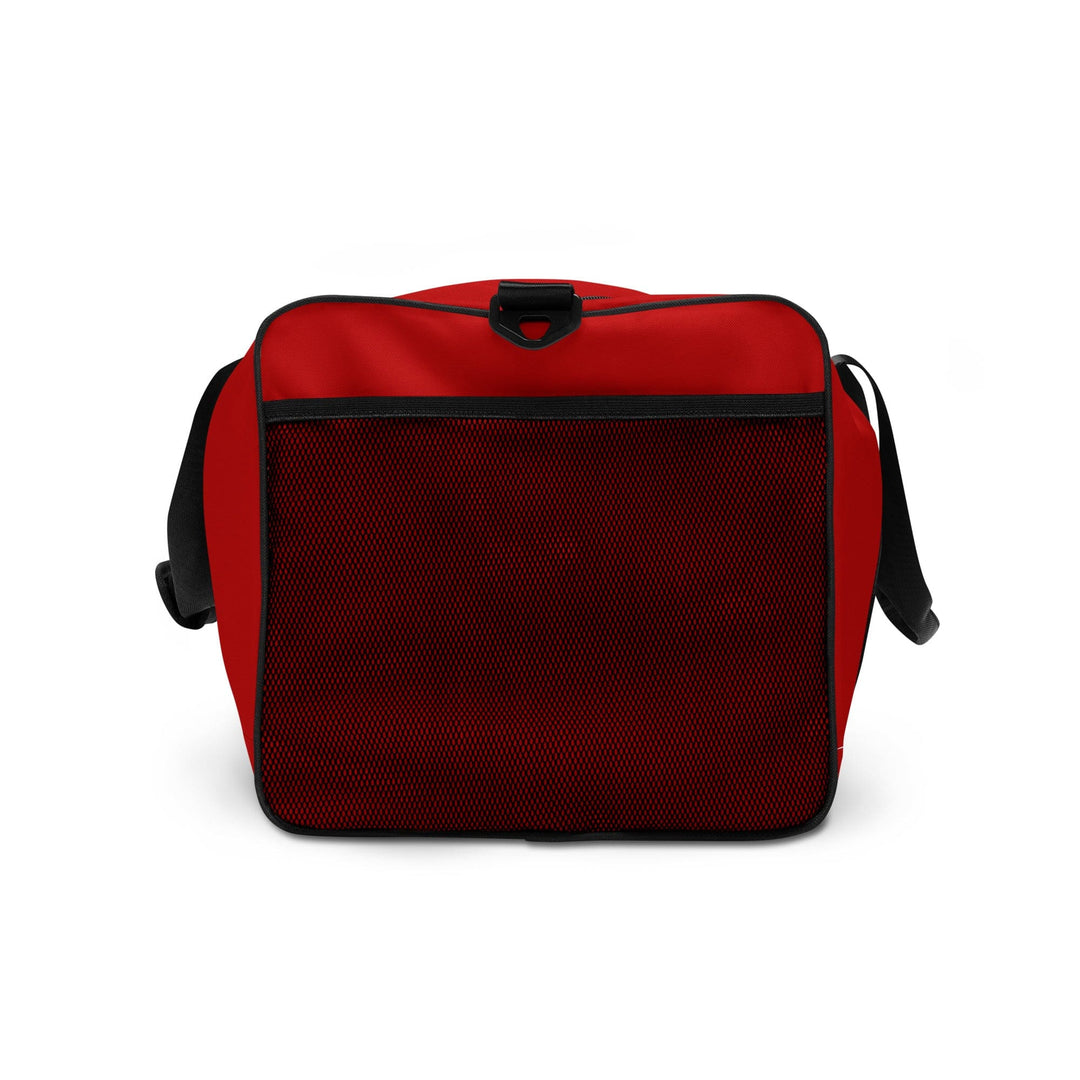 Duffle Bag with Adjustable Padded Shoulder Strap - Red