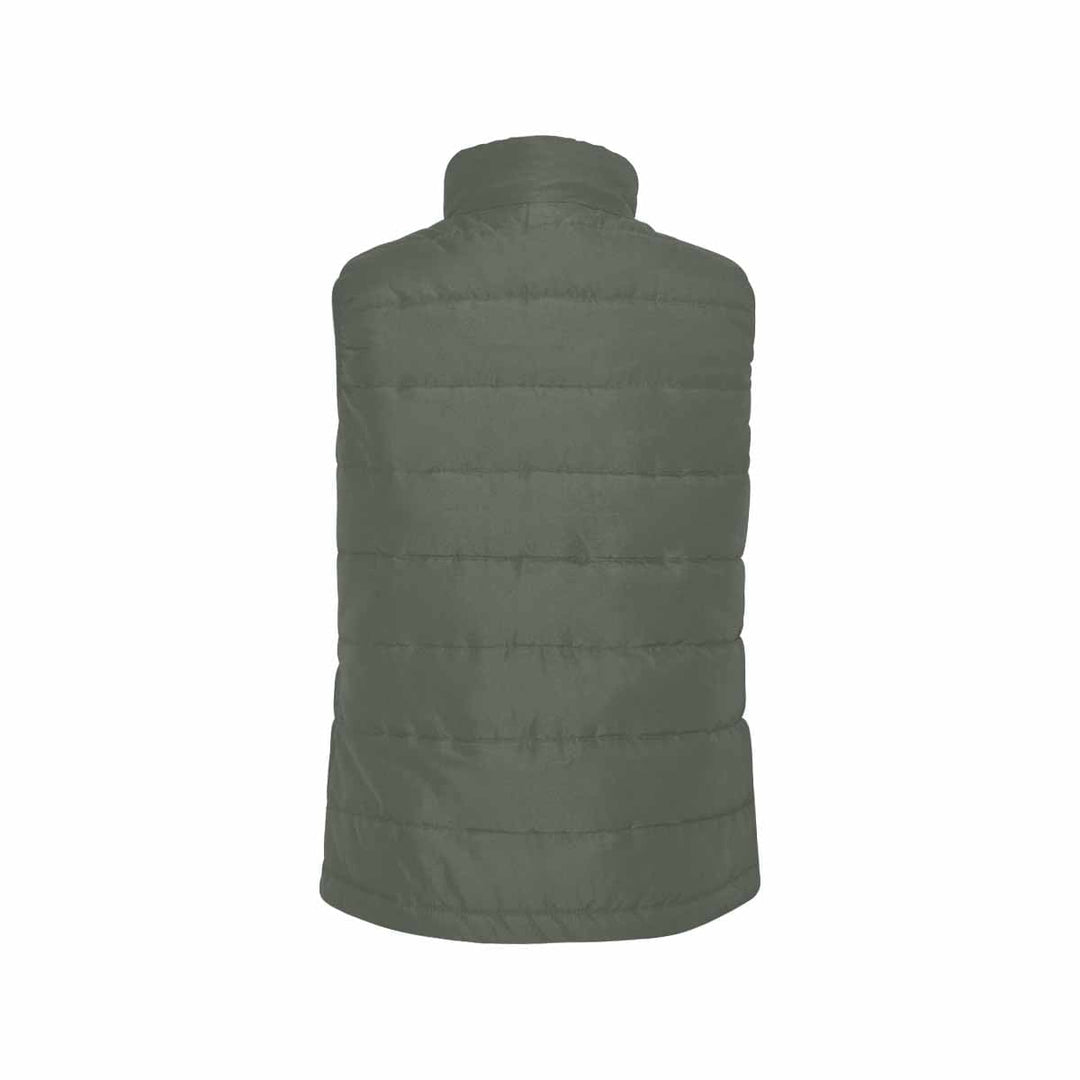 Ebony Black Mens Padded Vest - Mens | Vests