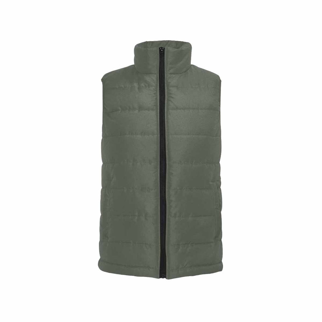 Ebony Black Mens Padded Vest - Mens | Vests