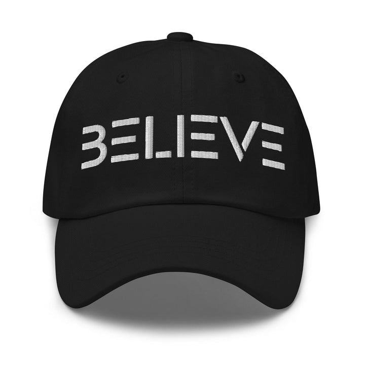 Embroidered Adjustable Baseball Cap Believe - F/b - Unisex | Baseball Caps