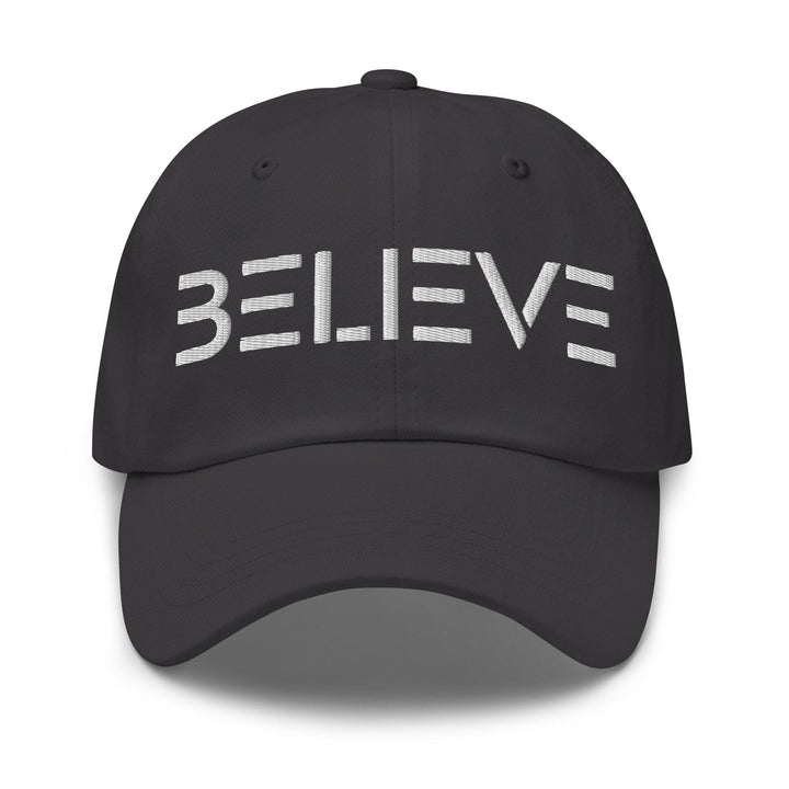 Embroidered Adjustable Baseball Cap Believe - F/b - Unisex | Baseball Caps