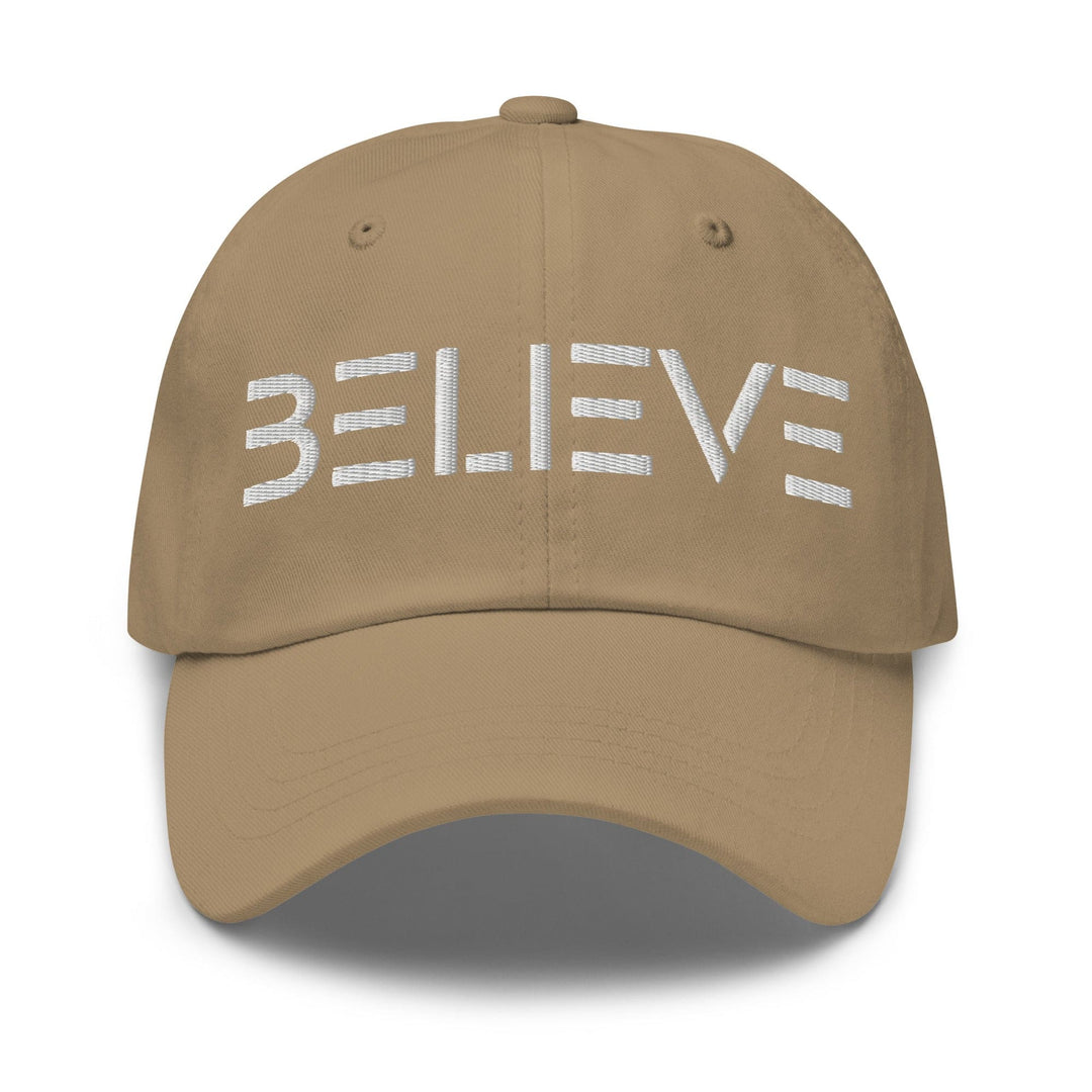 Embroidered Adjustable Baseball Cap Believe - F/b - Unisex | Baseball Caps