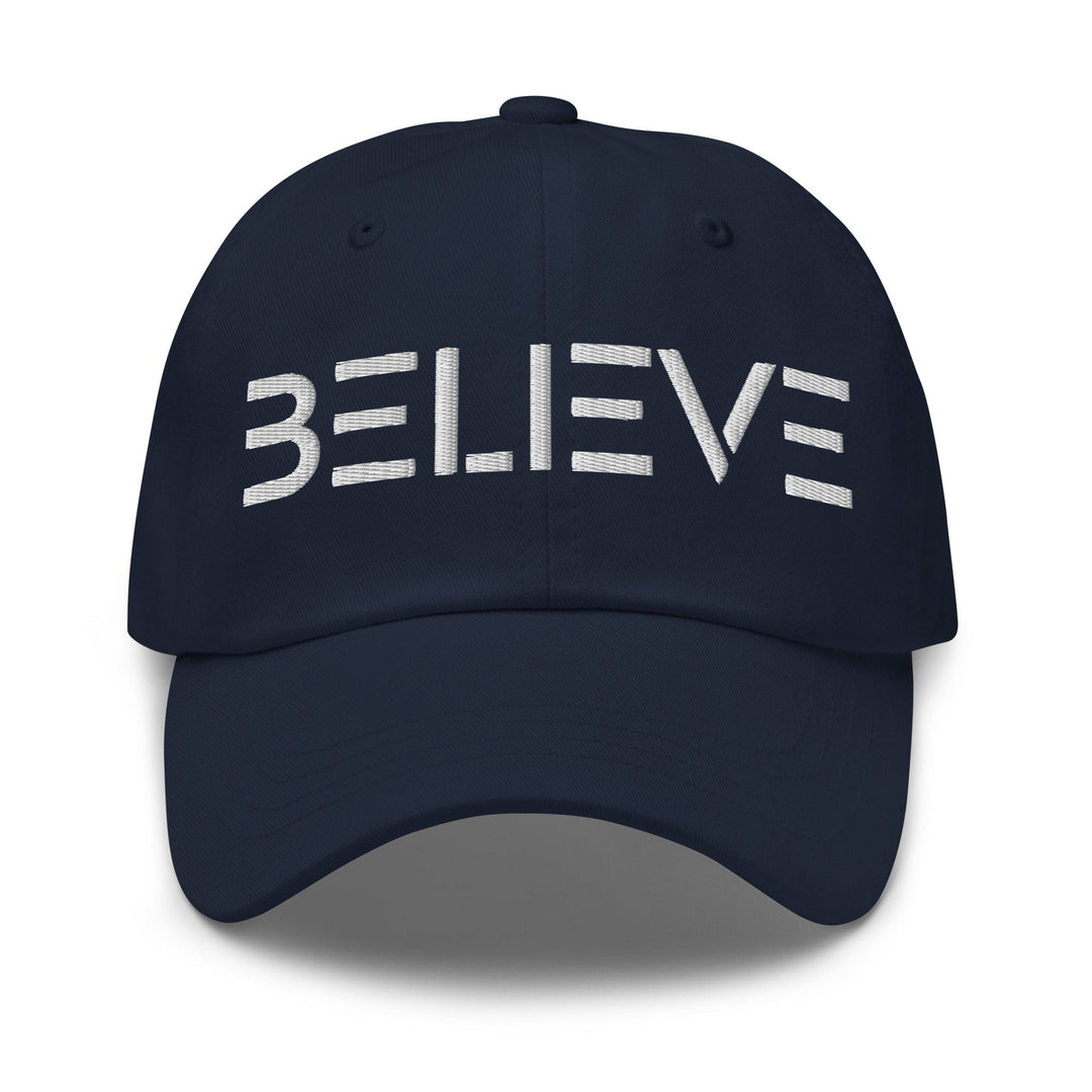 Embroidered Adjustable Baseball Cap Believe - F/b - Unisex | Baseball Caps