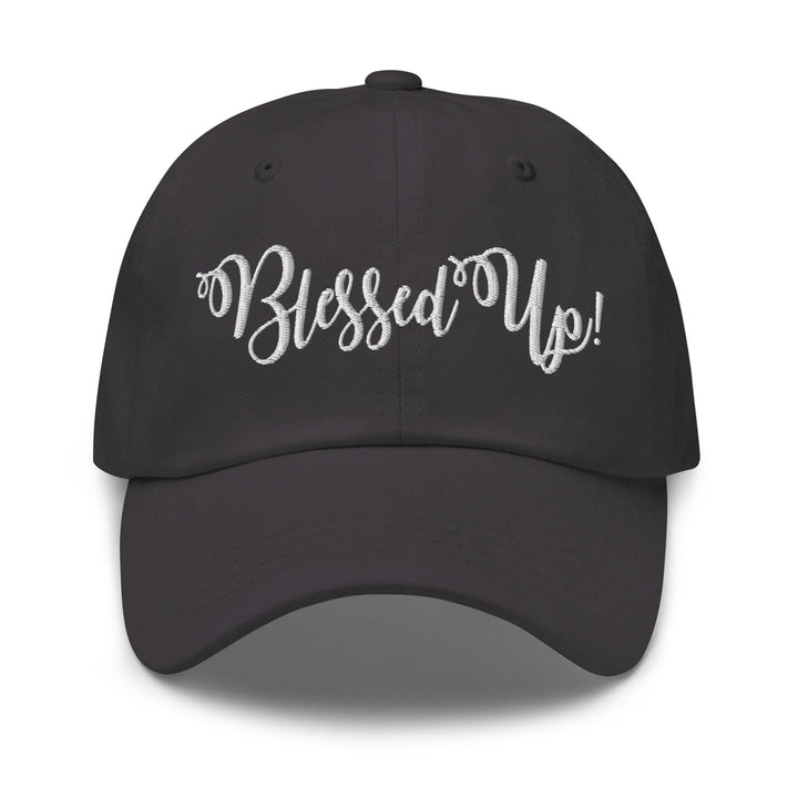 Embroidered Adjustable Baseball Cap Blessed Up - F/b - Unisex | Baseball Caps