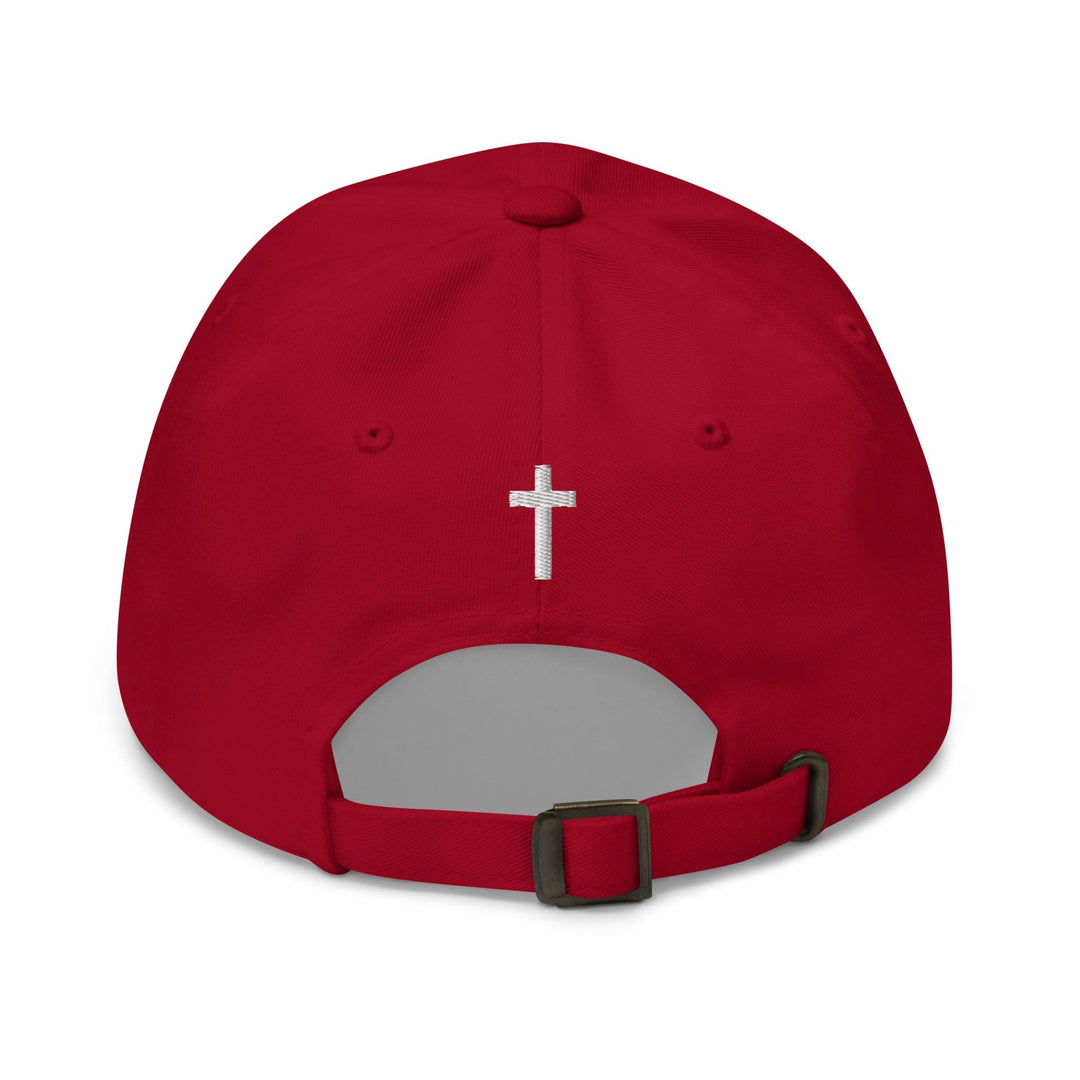 Embroidered Adjustable Baseball Cap God Created Man in His Own Image - F/b