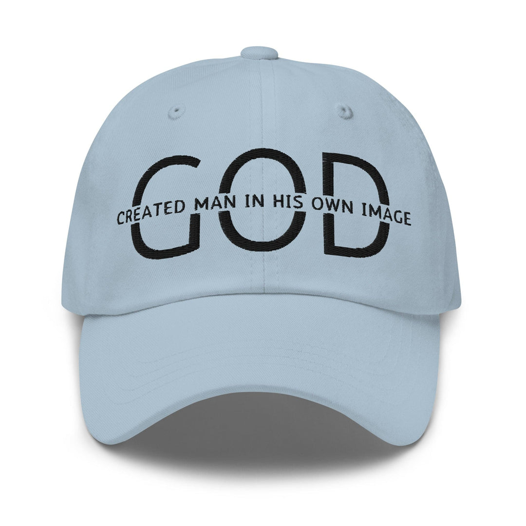 Embroidered Adjustable Baseball Cap God Created Man in His Own Image - Unisex