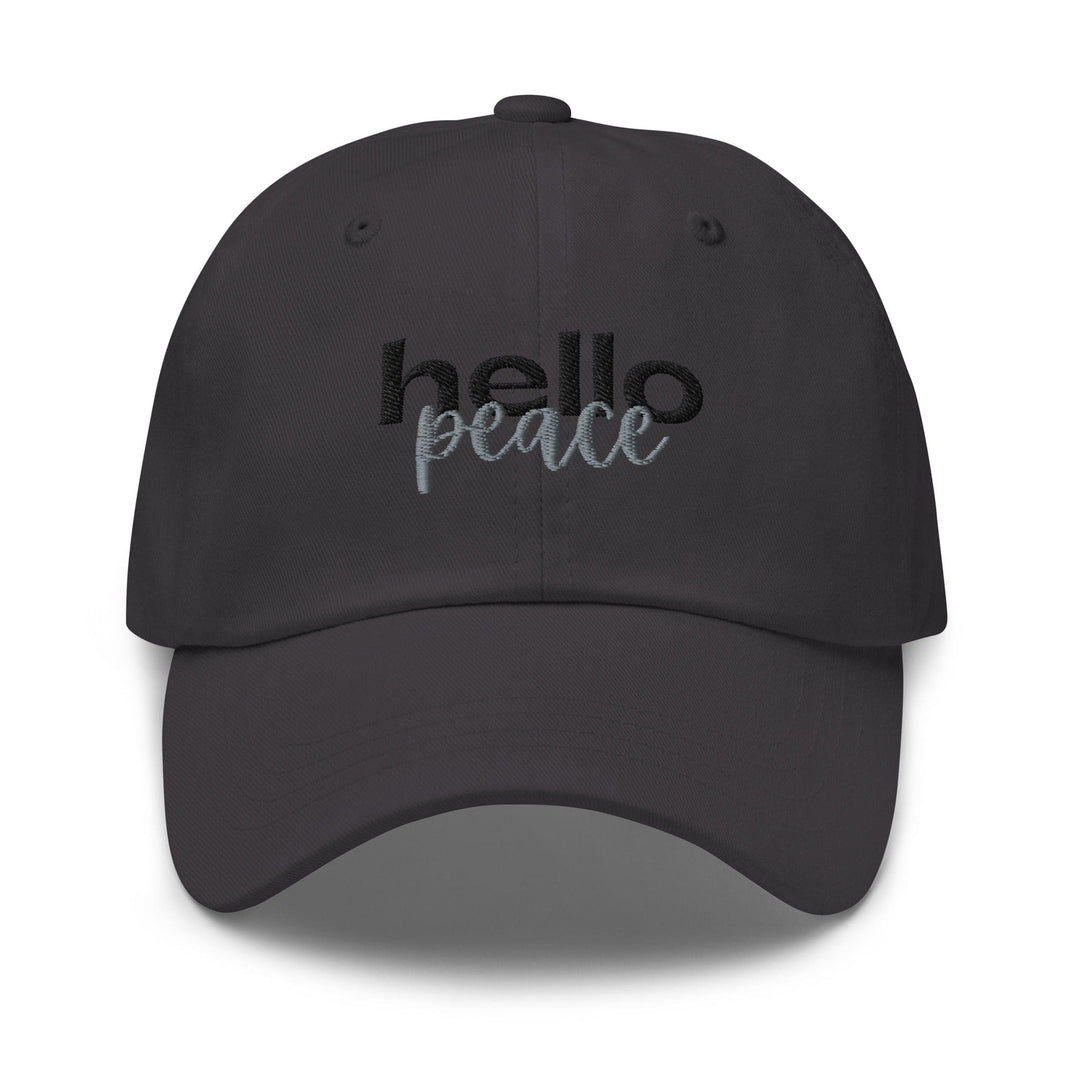 Embroidered Adjustable Baseball Cap Hello Peace - Unisex | Baseball Caps