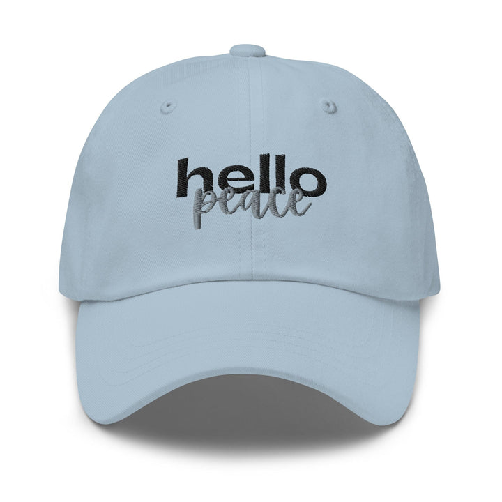 Embroidered Adjustable Baseball Cap Hello Peace - Unisex | Baseball Caps