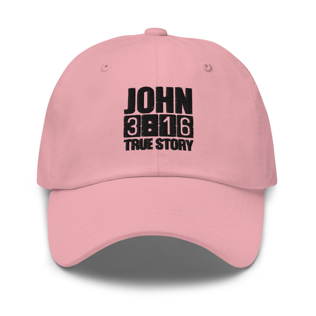 Embroidered Adjustable Baseball Cap John 3:16 True Story - Unisex | Baseball