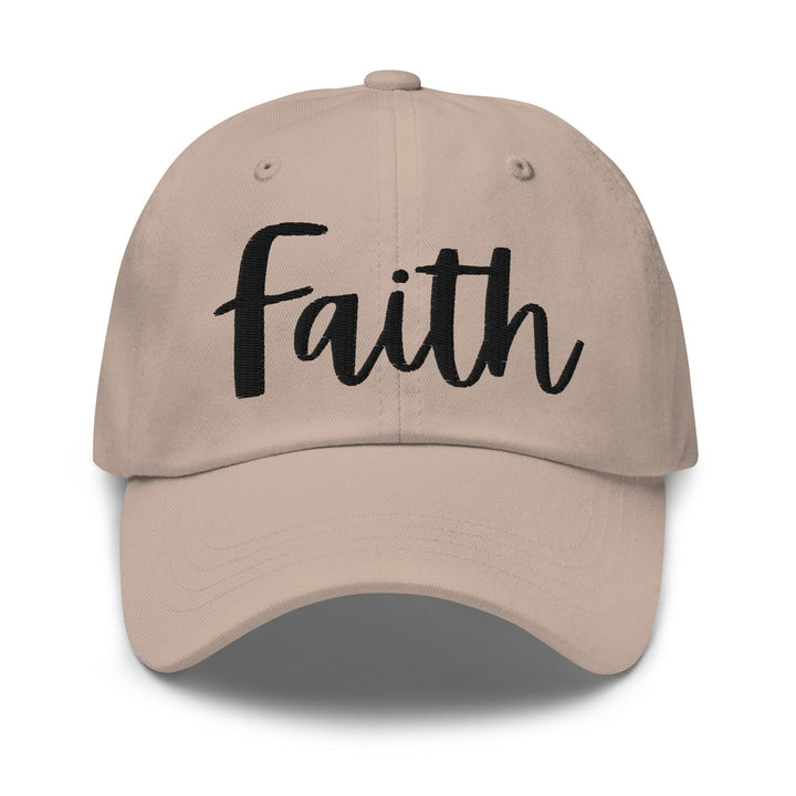 Embroidered Adjustable Baseball Cap Faith - F/b - Unisex | Baseball Caps