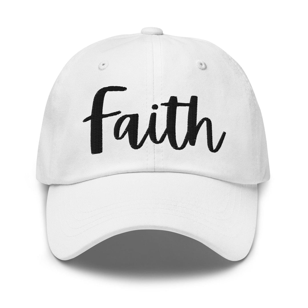 Embroidered Adjustable Baseball Cap Faith - F/b - Unisex | Baseball Caps