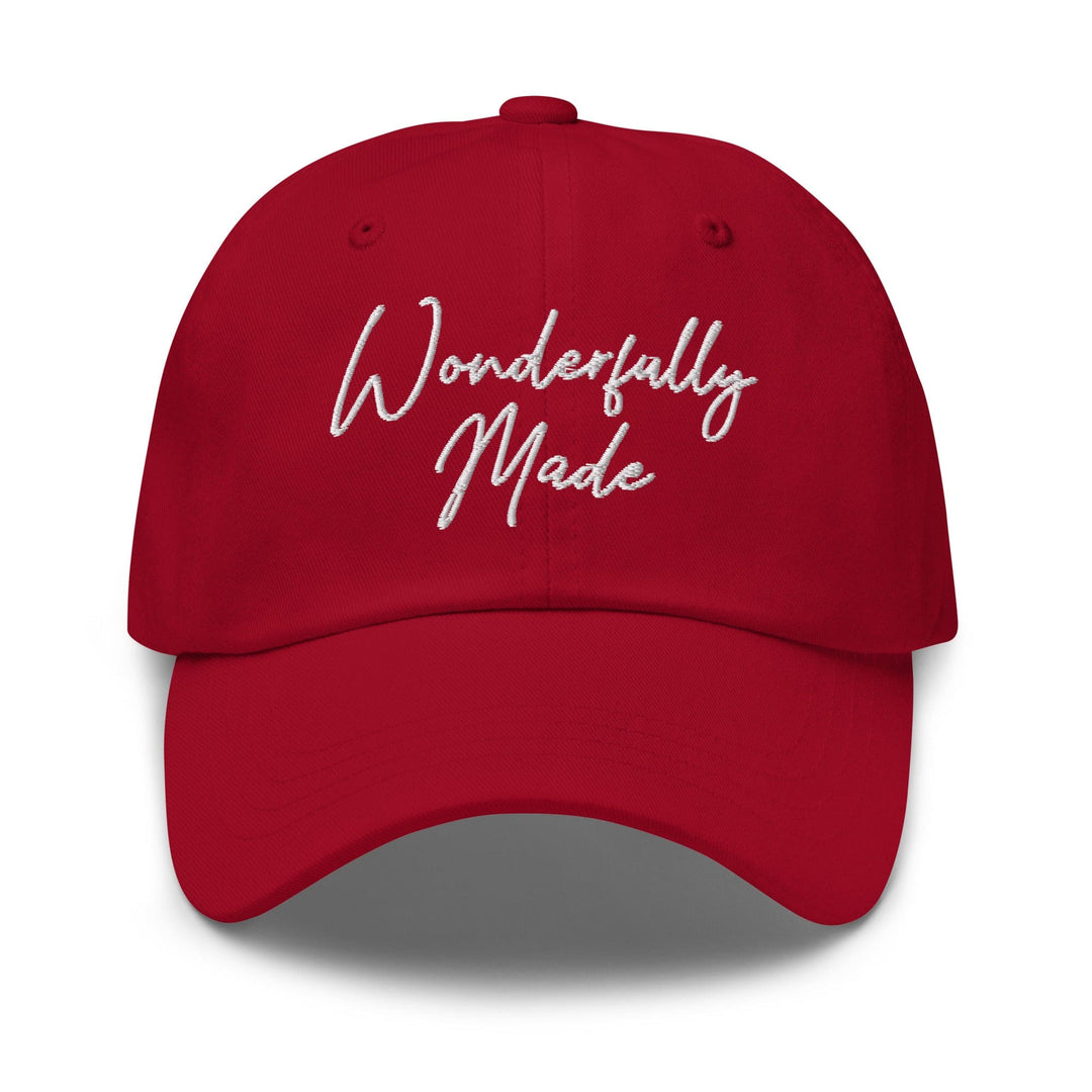 Embroidered Adjustable Baseball Cap Wonderfully Made - F/b - Unisex | Baseball