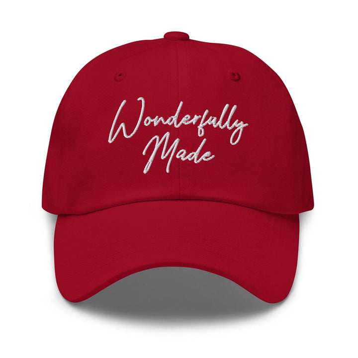 Embroidered Adjustable Baseball Cap Wonderfully Made - F/b - Unisex | Baseball