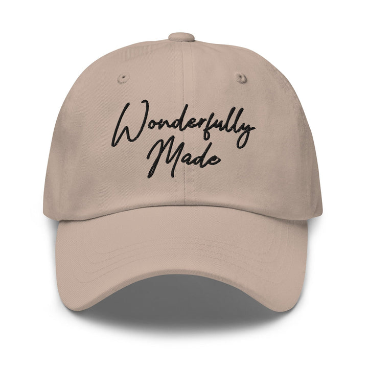 Embroidered Adjustable Baseball Cap Wonderfully Made - F/b - Unisex | Baseball