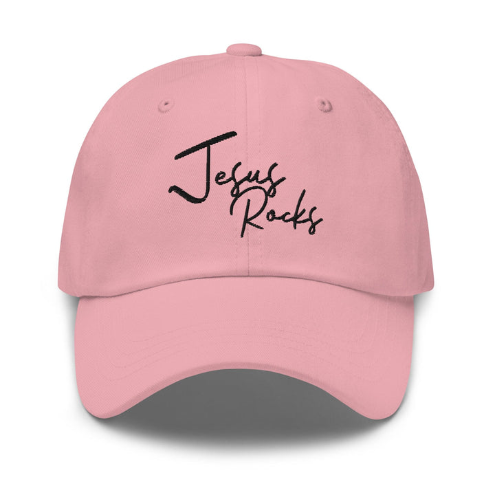 Embroidered Baseball Cap - Adjustable Jesus Rocks - Unisex | Baseball Caps