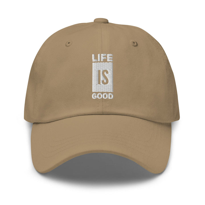 Embroidered Baseball Cap - Adjustable Life is Good - Unisex | Baseball Caps