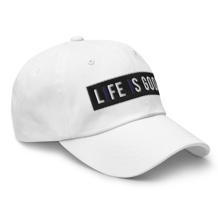 Embroidered Baseball Cap - Adjustable Life is Good Print - Unisex | Baseball