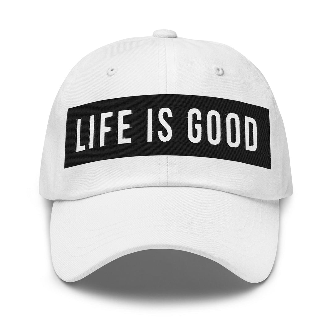 Embroidered Baseball Cap - Adjustable Life is Good - Unisex | Baseball Caps