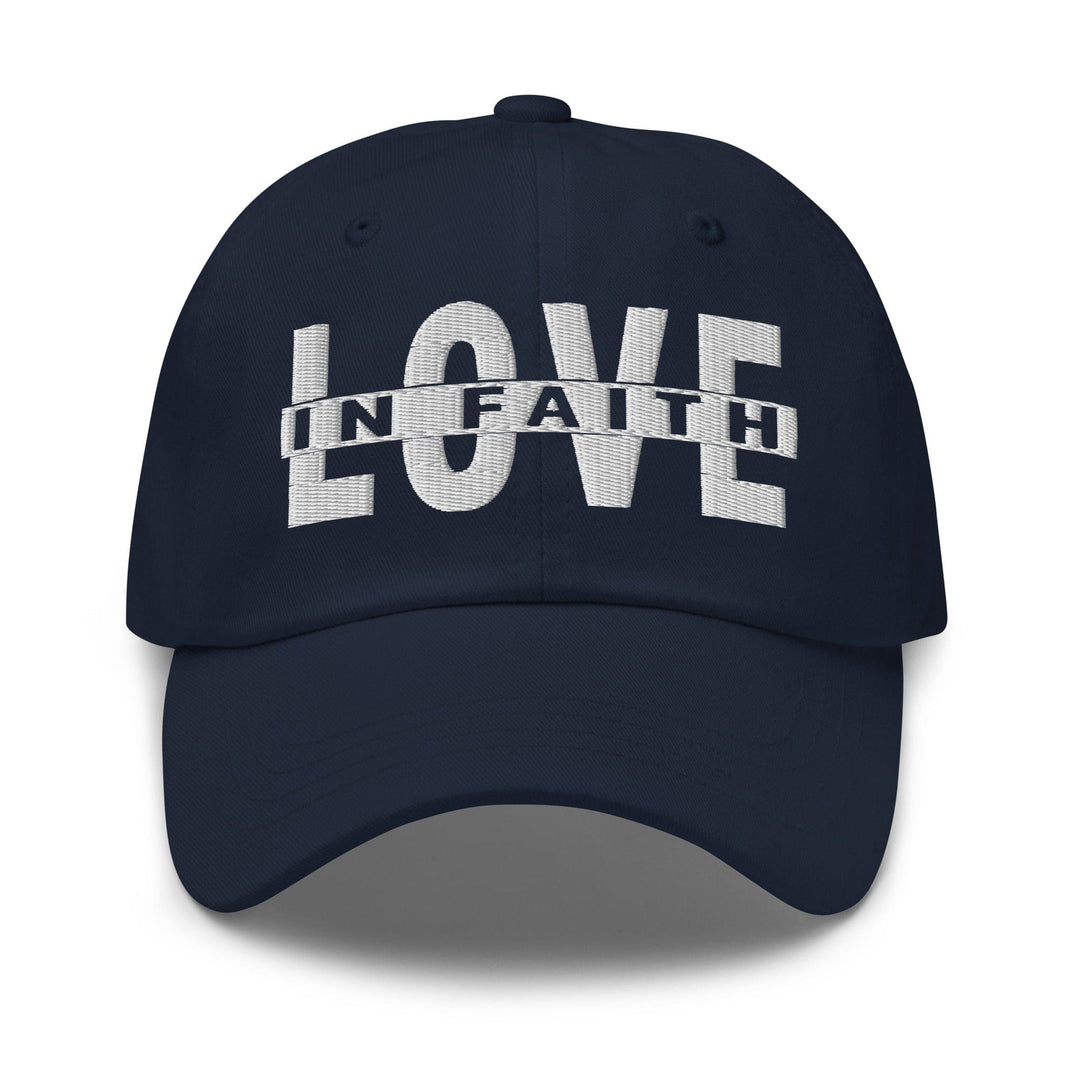 Embroidered Baseball Cap - Adjustable - Love in Faith