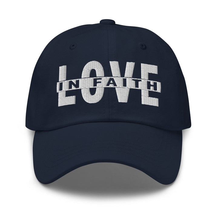 Embroidered Baseball Cap - Adjustable - Love in Faith