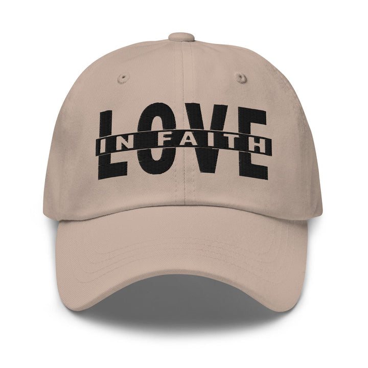Embroidered Baseball Cap - Adjustable - Love in Faith