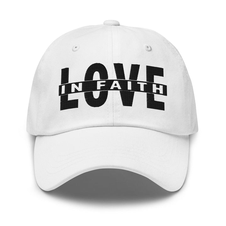 Embroidered Baseball Cap - Adjustable - Love in Faith