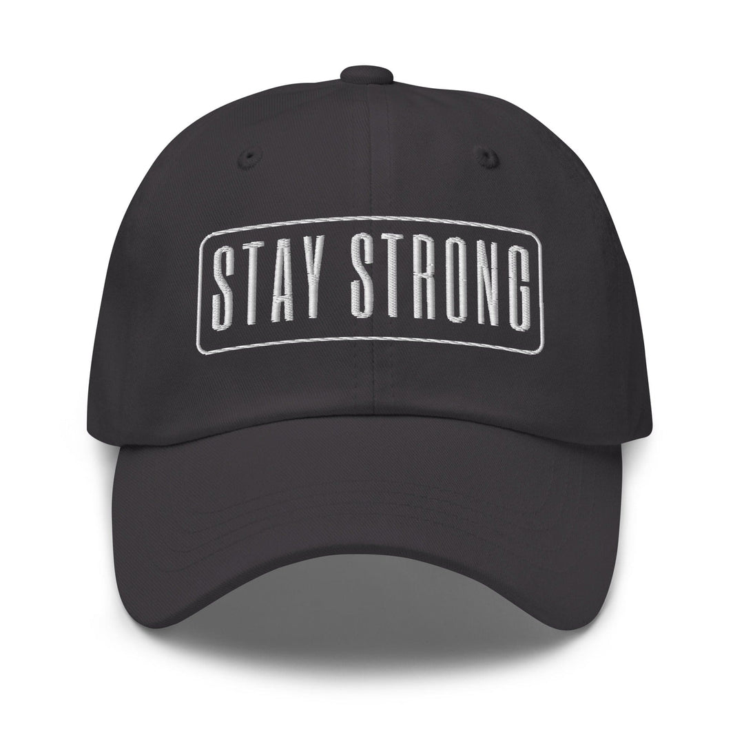 Embroidered Baseball Cap - Adjustable - Stay Strong