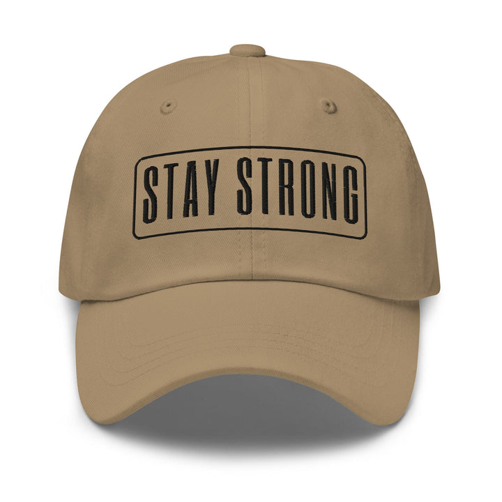 Embroidered Baseball Cap - Adjustable - Stay Strong