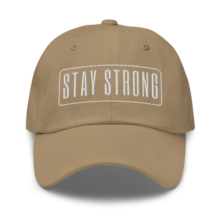 Embroidered Baseball Cap - Adjustable - Stay Strong