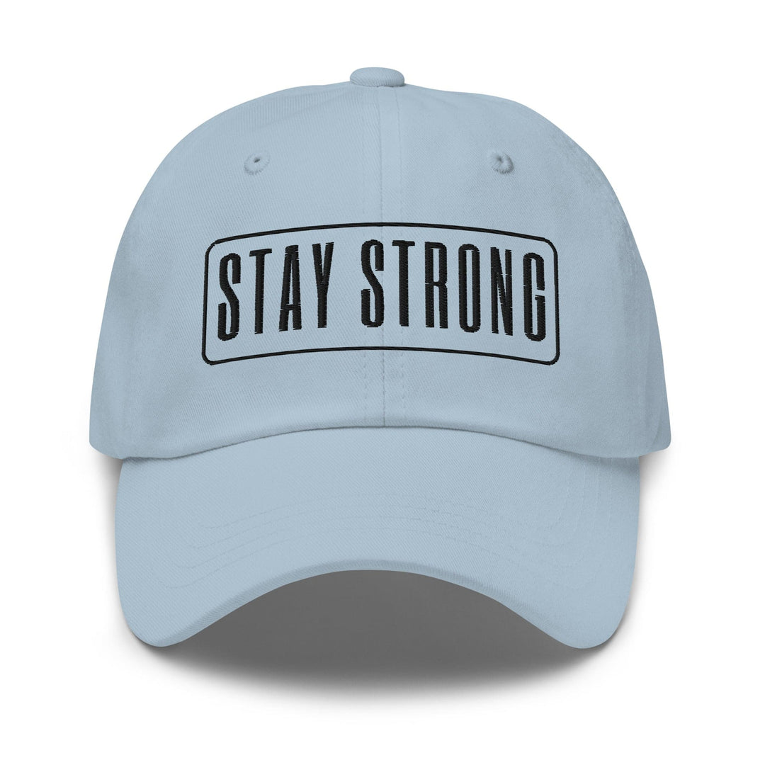 Embroidered Baseball Cap - Adjustable - Stay Strong