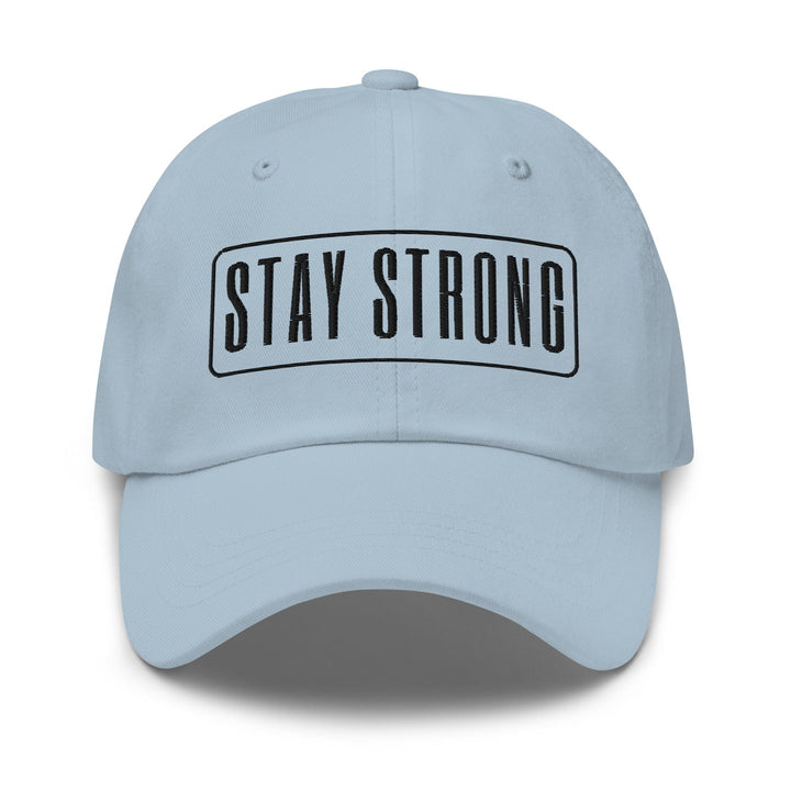 Embroidered Baseball Cap - Adjustable - Stay Strong