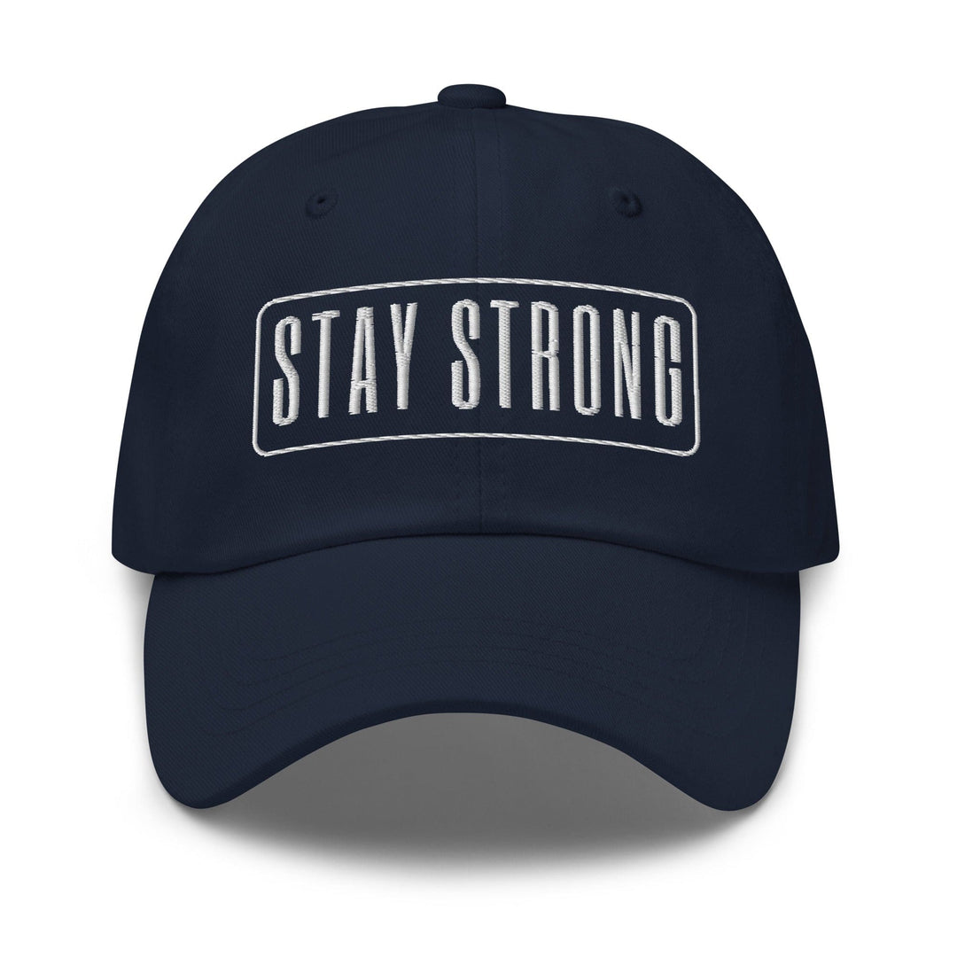 Embroidered Baseball Cap - Adjustable - Stay Strong