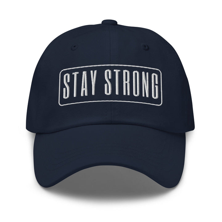 Embroidered Baseball Cap - Adjustable - Stay Strong