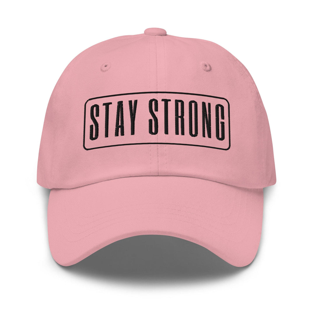 Embroidered Baseball Cap - Adjustable - Stay Strong